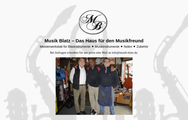 Vorschau von www.musik-blatz.de, Musik Blatz
