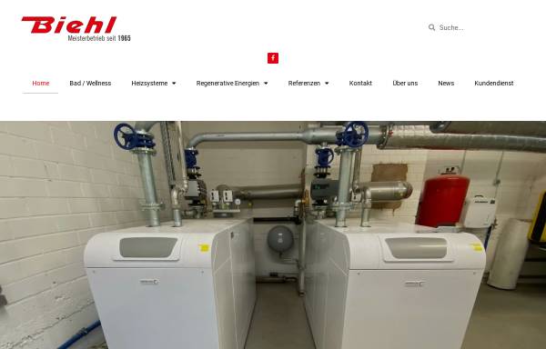 Vorschau von www.biehl-sanitaer.de, Edmund Biehl GmbH