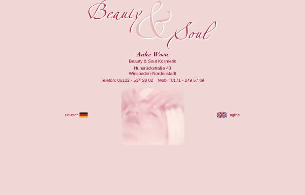 Vorschau von www.bs-wosu.de, Beauty & Soul Kosmetik