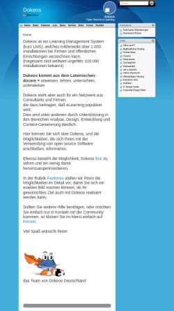 Vorschau der mobilen Webseite www.dokeos-deutschland.de, Dokeos