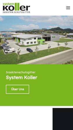 Vorschau der mobilen Webseite www.system-koller.de, System Koller GmbH