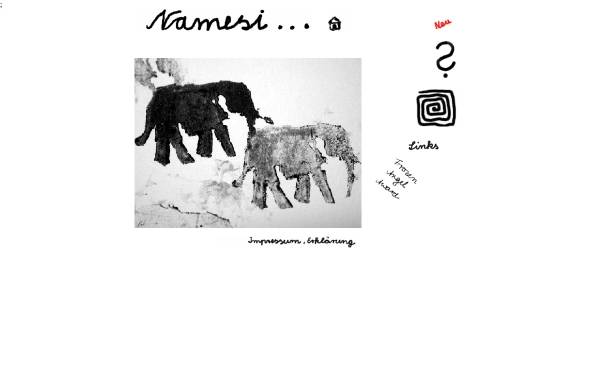 Vorschau von www.namesi.de, Namesi - Kunst und Literatur im Mix