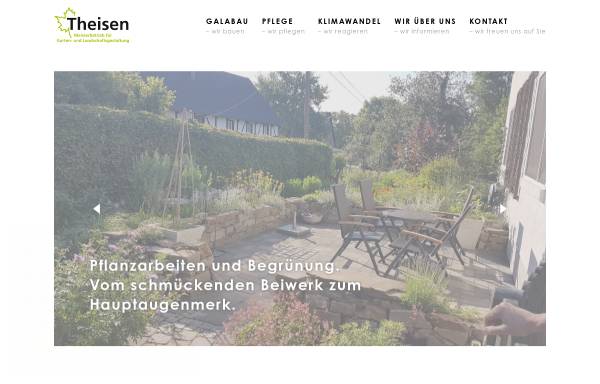 Vorschau von www.tp-gartengestaltung.de, TP Gartengestaltung Armin Theisen