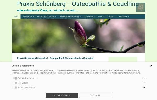 Vorschau von www.osteopathie-schoenberg.de, Schönberg, Sabine Lavanya
