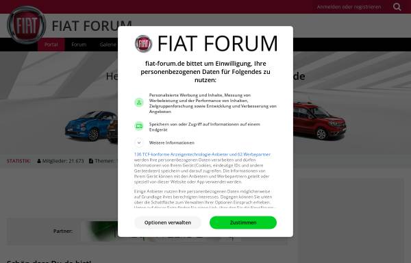 Vorschau von www.fiat-forum.de, Fiat Forum