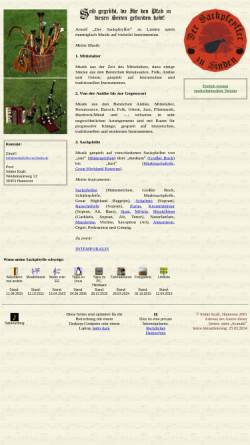 Vorschau der mobilen Webseite www.sackpfeyffer-zu-linden.de, Der Sackpfeyffer zu Linden