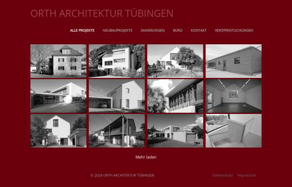 Vorschau von www.orth-architektur.de, Orth, Joachim