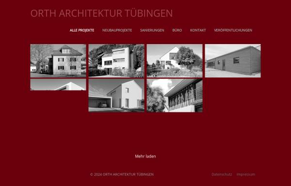 Vorschau von www.orth-architektur.de, Orth, Joachim