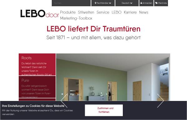 Vorschau von www.lebo.de, Lebo GmbH