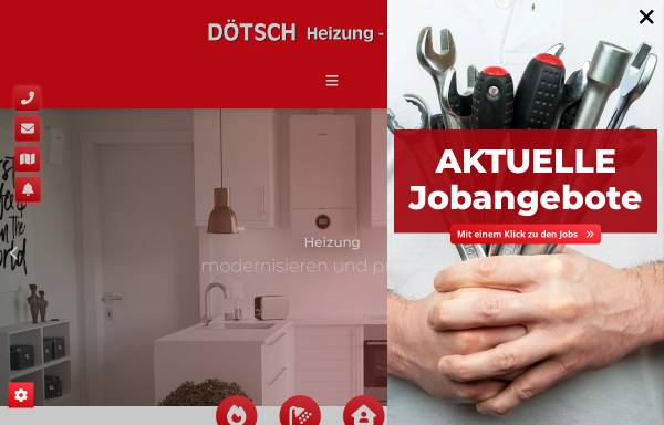 Vorschau von www.heizung-sanitaer-doetsch.de, Dötsch Heizung - Sanitär