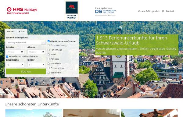 Vorschau von www.fit-tourist.de, Hotels im Schwarzwald