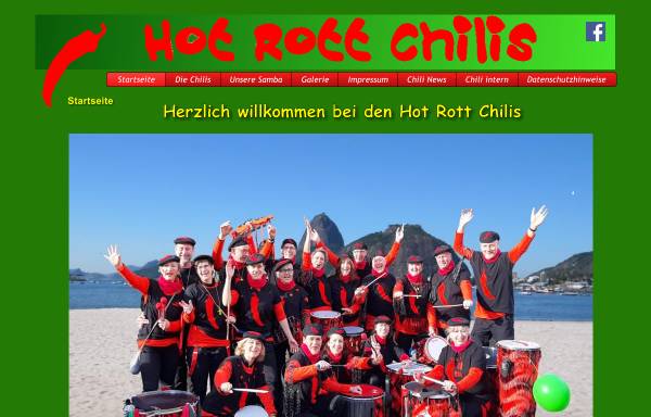 Vorschau von www.hotrottchilis.de, Hot Rott Chilis