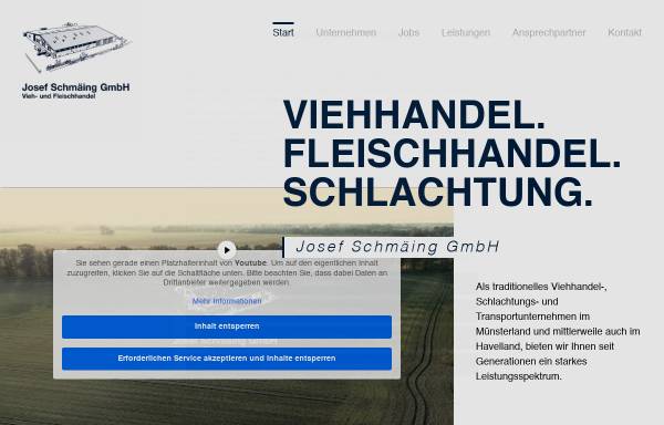 Vorschau von www.schmaeing-reken.de, Josef Schmäing GmbH