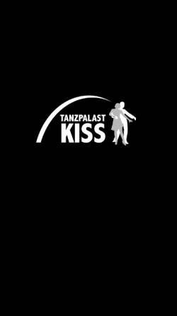 Vorschau der mobilen Webseite www.tanzpalast-kiss.de, Kiss Discothek Tanzpalast