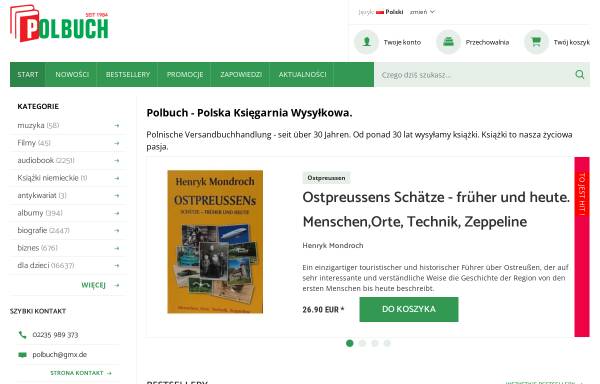 Vorschau von www.polbuch.de, Polnische Versandbuchhandlung, Janusz Latka