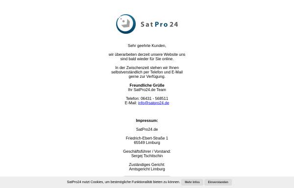 Vorschau von www.satpro24.de, SatPro24, Sergej Tschitschin