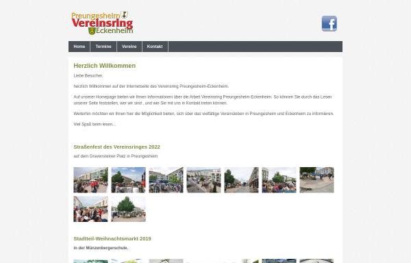 Vorschau von vr-preungesheim-eckenheim.de, Vereinsring Preungesheim-Eckenheim