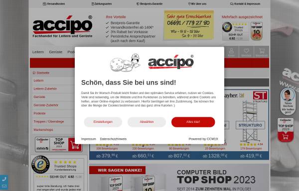 Vorschau von www.accipo.de, Accipo GmbH