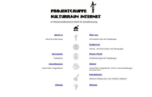 Vorschau von duplox.wzb.eu, Projektgruppe Kulturraum Internet