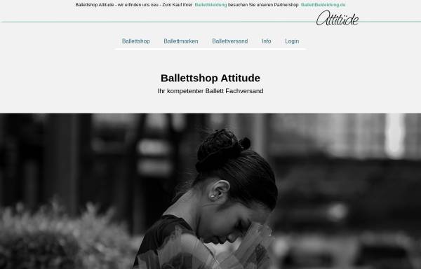Vorschau von www.ballettshop-attitude.de, Ballettshop Attitude