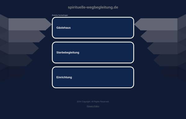 Vorschau von www.spirituelle-wegbegleitung.de, Angela Steffens