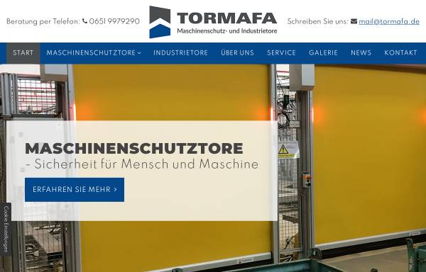 Vorschau von www.tormafa.de, Tormafa GmbH