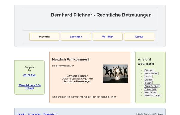 Vorschau von filchner.eu, Bernhard Filchner - Organisationsberatung