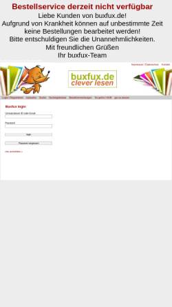 Vorschau der mobilen Webseite www.buxfux.de, Firma Holger Timm