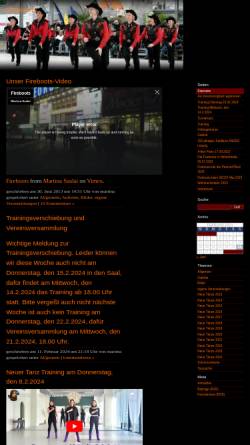 Vorschau der mobilen Webseite www.fireboots.de, Fireboots e.V. - Linedance Leipzig