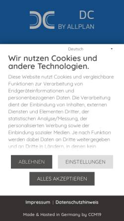 Vorschau der mobilen Webseite www.dc-software.de, DC-Software Doster & Christmann GmbH
