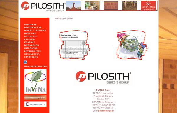 Vorschau von www.pilosith.de, Pilosith GmbH