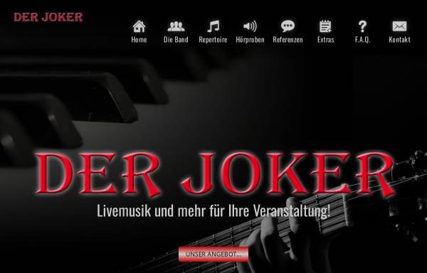 Vorschau von www.derjoker.com, Joker & Pianoman