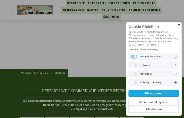 Vorschau von www.w-rusch.de, Winnis Homepage