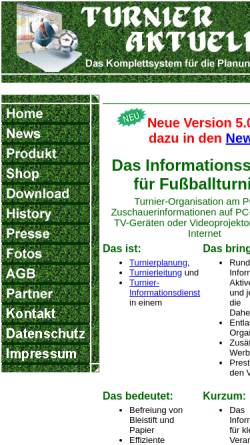 Vorschau der mobilen Webseite www.turnier-aktuell.de, Turnier Aktuell