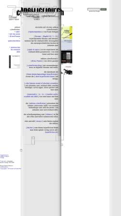 Vorschau der mobilen Webseite www.cyberfiction.ch, Cyberfiction - digitale Literatur - Hyperfiction - Netzliteratur