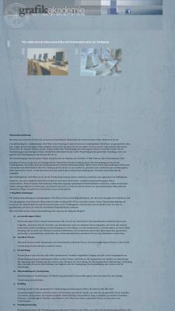Vorschau der mobilen Webseite www.grafikakademie.de, Grafikademie