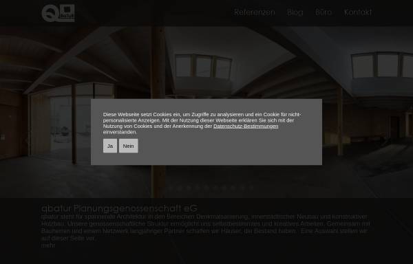 Vorschau von www.denkmalkonzepte.de, qbatur Planungsgenossenschaft eG