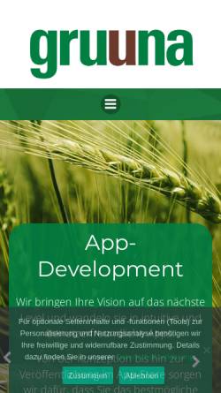 Vorschau der mobilen Webseite www.landwirtschaftsmarkt.de, HAG Handelskontor Greb
