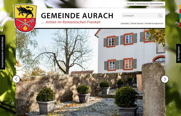 Vorschau von www.aurach.de, Aurach