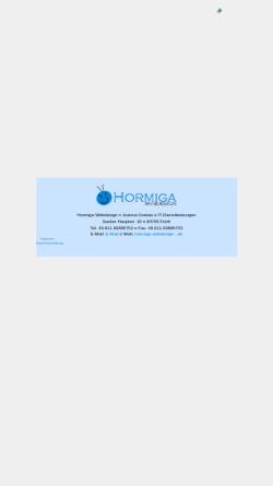 Vorschau der mobilen Webseite www.hormiga-webdesign.de, Hormiga Webdesign