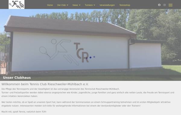 Vorschau von www.tc-rieschweiler.de, Tennisclub Rieschweiler-Mühlbach