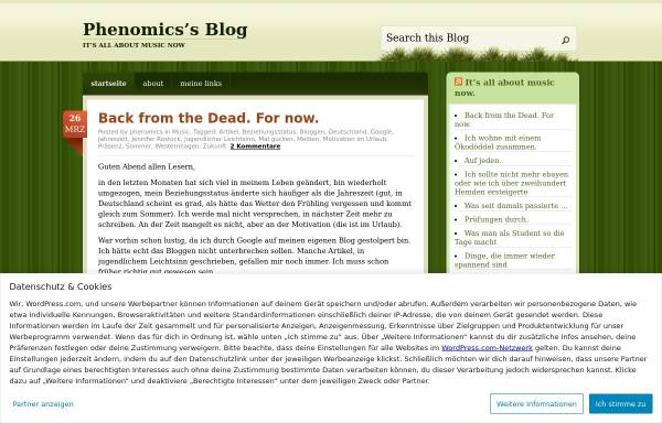 Phenomics's Blog