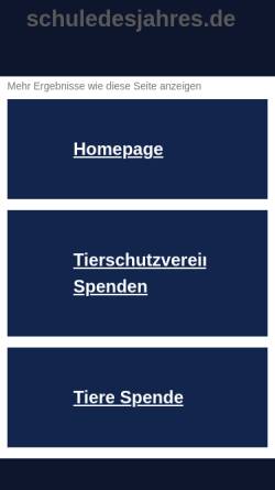 Vorschau der mobilen Webseite www.schuledesjahres.de, UNICUM - Schule des Jahres