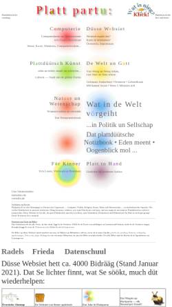 Vorschau der mobilen Webseite www.plattpartu.de, Platt partu