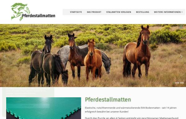 Vorschau von www.pferdestallmatten.de, Pferdestallmatten.de, S. Preuss