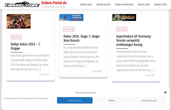 Vorschau von enduro-portal.de, Enduro-Portal