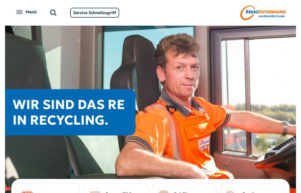 Vorschau von www.regioentsorgung.de, Recyclingbörse Herzogenrath