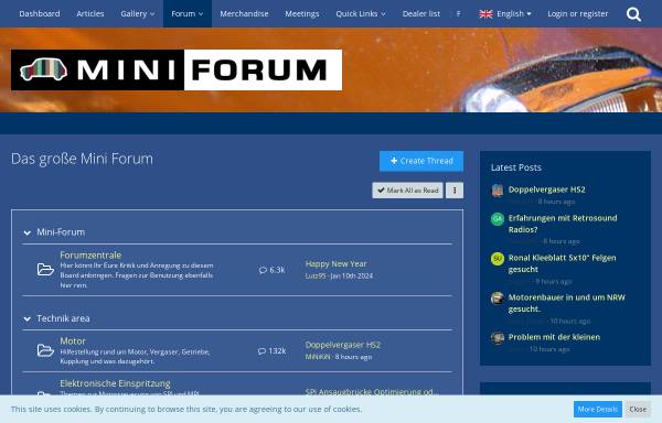 Vorschau von www.mini-forum.de, Mini-Forum.de