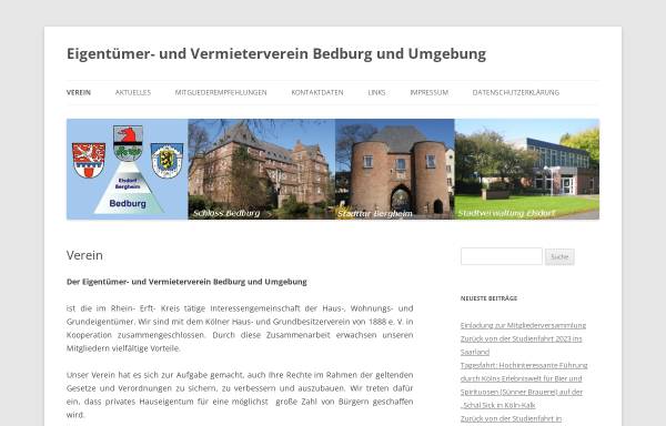 Eigentümer- und Vermieterverein Bedburg