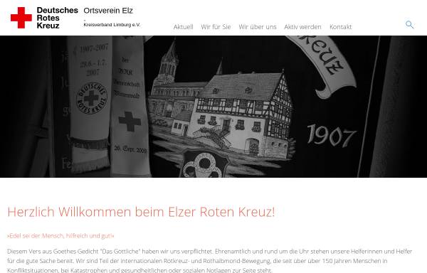 Vorschau von www.drk-elz.de, DRK Ortsverein Elz